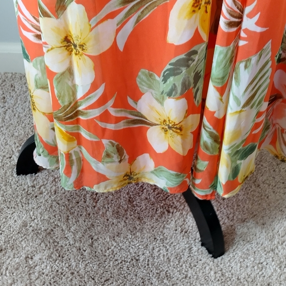 Bar 111 Spring Sun Dress Ruffles Spaghetti Strap Designer Fashion Size Medium - Picture 7 of 16